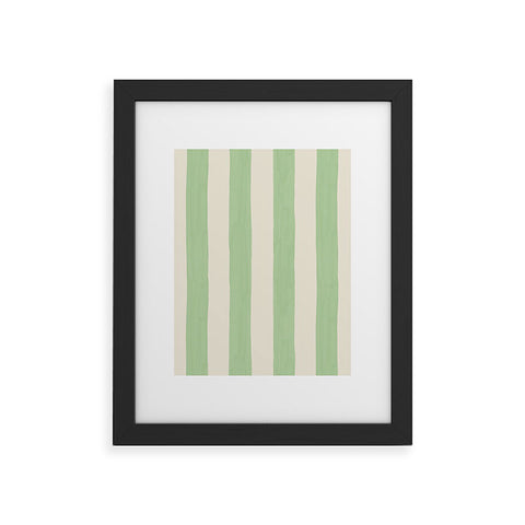Avenie Modern Craft Spring Stripe II Framed Art Print