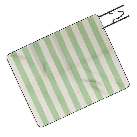 Avenie Modern Craft Spring Stripe II Picnic Blanket