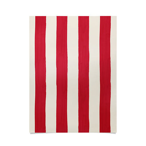 Avenie Modern Craft Spring Stripe Poster