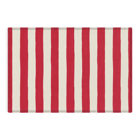 Avenie Modern Craft Spring Stripe Outdoor Rug