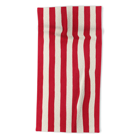 Avenie Modern Craft Spring Stripe Beach Towel