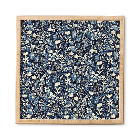 Avenie Moody Blooms Ditsy I Framed Wall Art