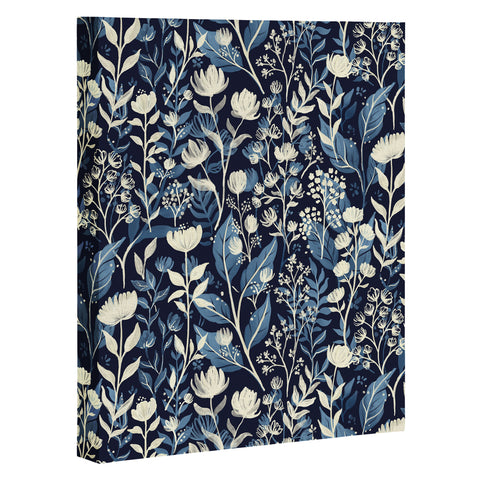 Avenie Moody Blooms Ditsy I Art Canvas