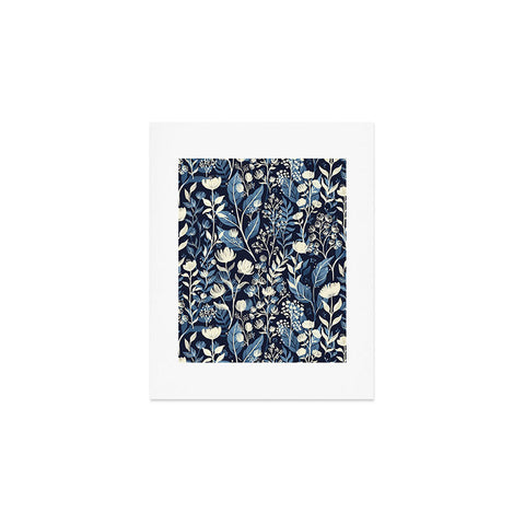 Avenie Moody Blooms Ditsy I Art Print