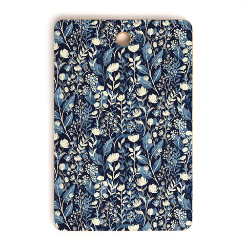 Avenie Moody Blooms Ditsy I Cutting Board Rectangle