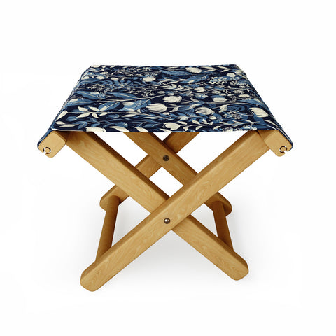 Avenie Moody Blooms Ditsy I Folding Stool