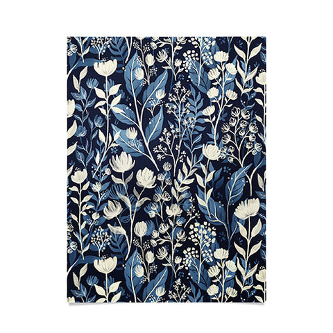 Avenie Moody Blooms Ditsy I Poster