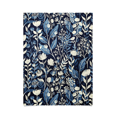 Avenie Moody Blooms Ditsy I Poster