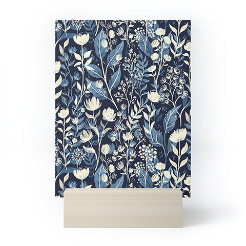 Avenie Moody Blooms Ditsy I Mini Art Print