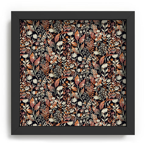 Avenie Moody Blooms Ditsy II Recessed Framing Square