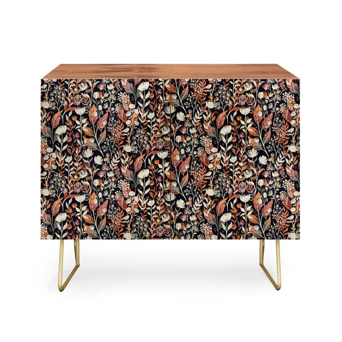 Avenie Moody Blooms Ditsy II Credenza