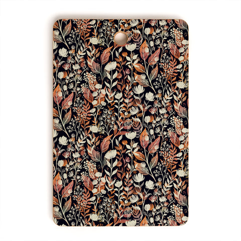 Avenie Moody Blooms Ditsy II Cutting Board Rectangle