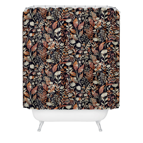 Avenie Moody Blooms Ditsy II Shower Curtain