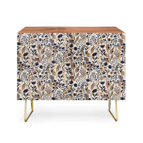 Avenie Moody Blooms Ditsy III Credenza