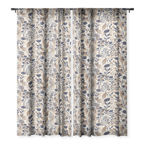 Avenie Moody Blooms Ditsy III Sheer Non Repeat