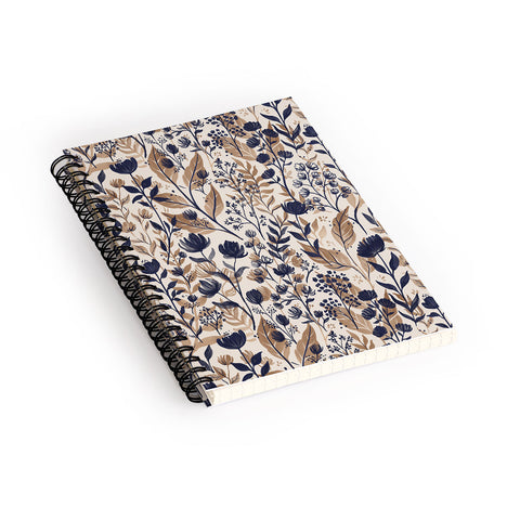 Avenie Moody Blooms Ditsy III Spiral Notebook
