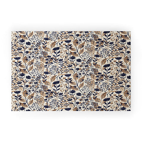 Avenie Moody Blooms Ditsy III Welcome Mat
