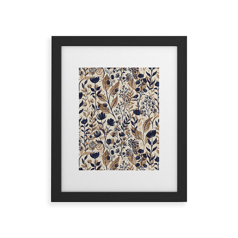 Avenie Moody Blooms Ditsy III Framed Art Print