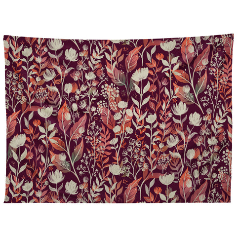 Avenie Moody Blooms Ditsy IV Tapestry