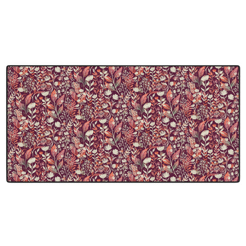 Avenie Moody Blooms Ditsy IV Desk Mat