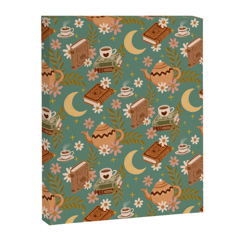 Avenie Moonlit Reading Nook I Art Canvas