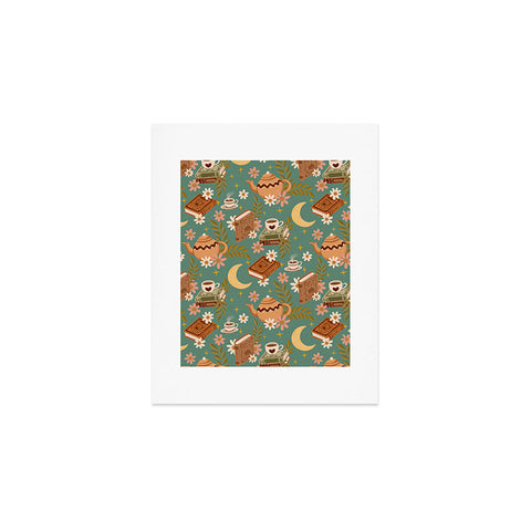 Avenie Moonlit Reading Nook I Art Print