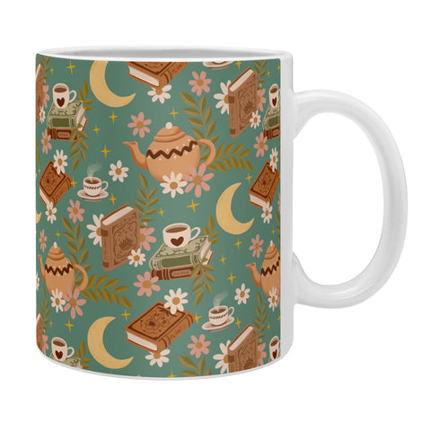 Avenie Moonlit Reading Nook I Coffee Mug