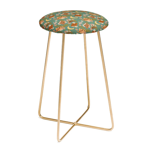 Avenie Moonlit Reading Nook I Counter Stool