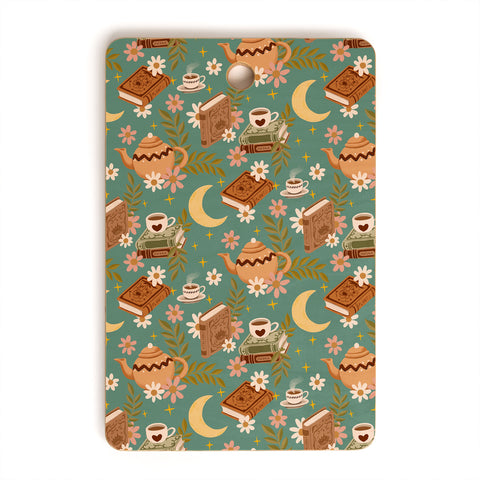 Avenie Moonlit Reading Nook I Cutting Board Rectangle