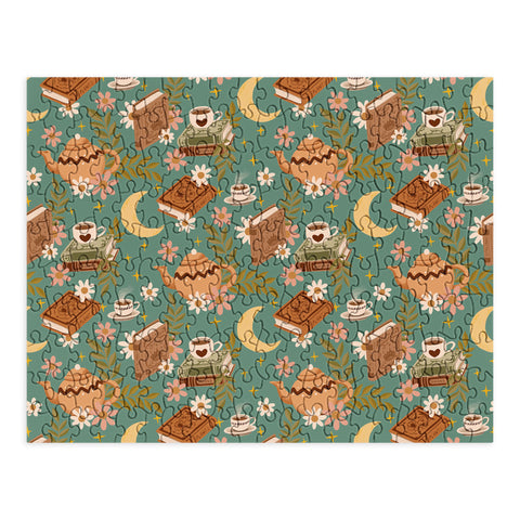 Avenie Moonlit Reading Nook I Puzzle