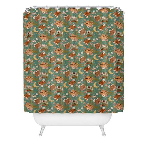 Avenie Moonlit Reading Nook I Shower Curtain