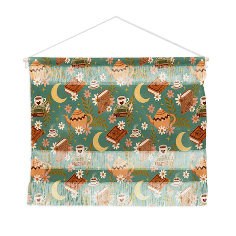 Avenie Moonlit Reading Nook I Wall Hanging Landscape