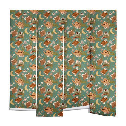 Avenie Moonlit Reading Nook I Wall Mural