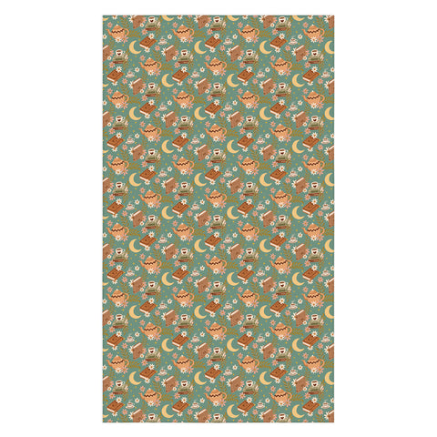 Avenie Moonlit Reading Nook I Tablecloth