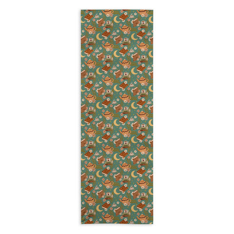 Avenie Moonlit Reading Nook I Yoga Towel