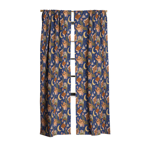 Avenie Moonlit Reading Nook II Blackout Window Curtain