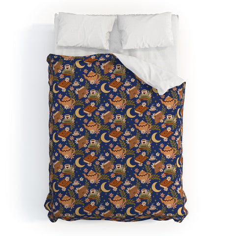 Avenie Moonlit Reading Nook II Duvet Cover