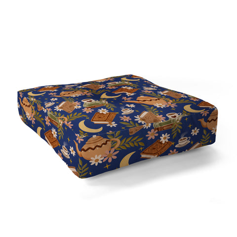 Avenie Moonlit Reading Nook II Floor Pillow Square