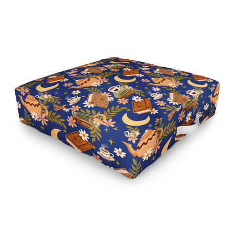 Avenie Moonlit Reading Nook II Outdoor Floor Cushion