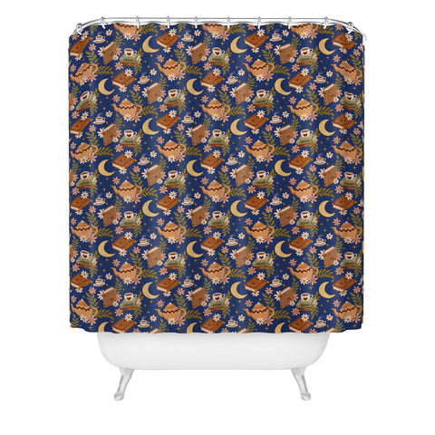 Avenie Moonlit Reading Nook II Shower Curtain