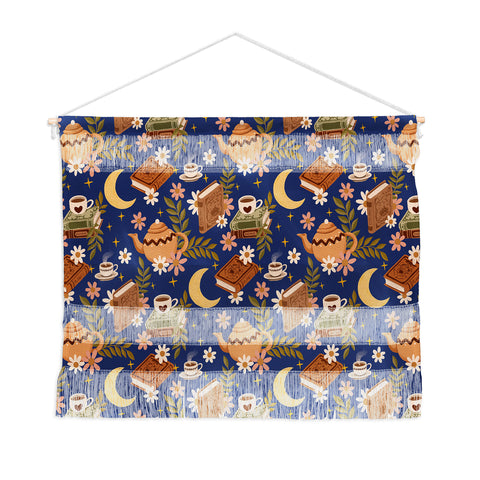 Avenie Moonlit Reading Nook II Wall Hanging Landscape