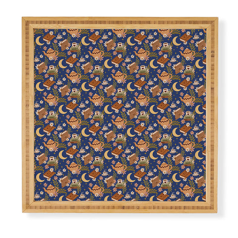 Avenie Moonlit Reading Nook II Framed Wall Art