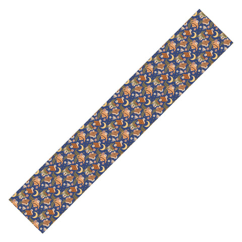 Avenie Moonlit Reading Nook II Table Runner