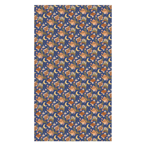 Avenie Moonlit Reading Nook II Tablecloth