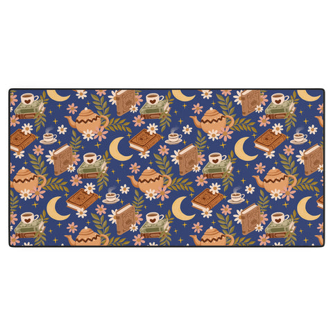 Avenie Moonlit Reading Nook II Desk Mat