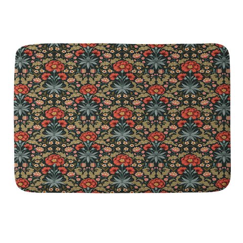 Avenie Morris Inspired Carnation Memory Foam Bath Mat