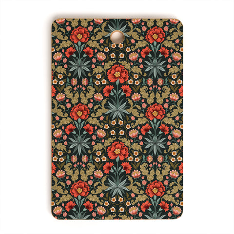 Avenie Morris Inspired Carnation Cutting Board Rectangle