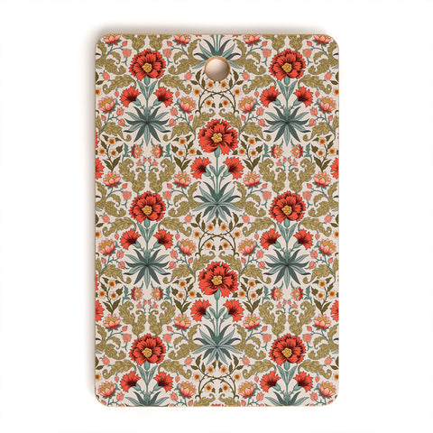 Avenie Morris Inspired Carnation I Cutting Board Rectangle