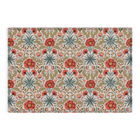Avenie Morris Inspired Carnation I Outdoor Rug