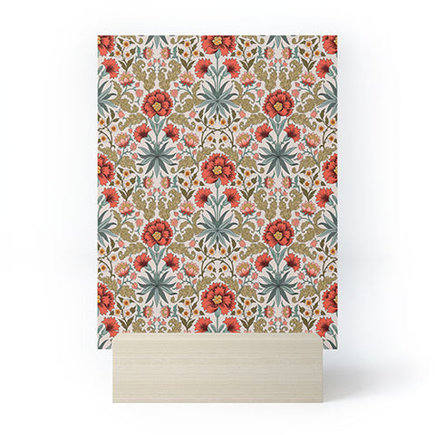 Avenie Morris Inspired Carnation I Mini Art Print